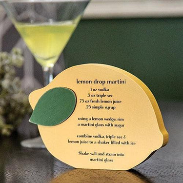 Lemon Drop Martini Chunky Sitter - The Fox Decor